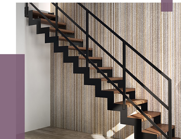 Изготовление металлических лестниц в Кимрах от 49585 руб. | ПРОЛЁТ-Кмы