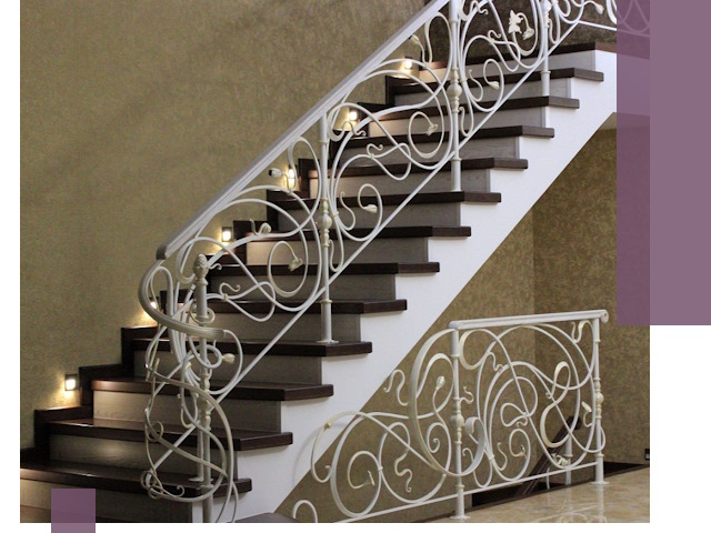 Кованые лестницы под ключ в Кимрах — изготовление и монтаж
