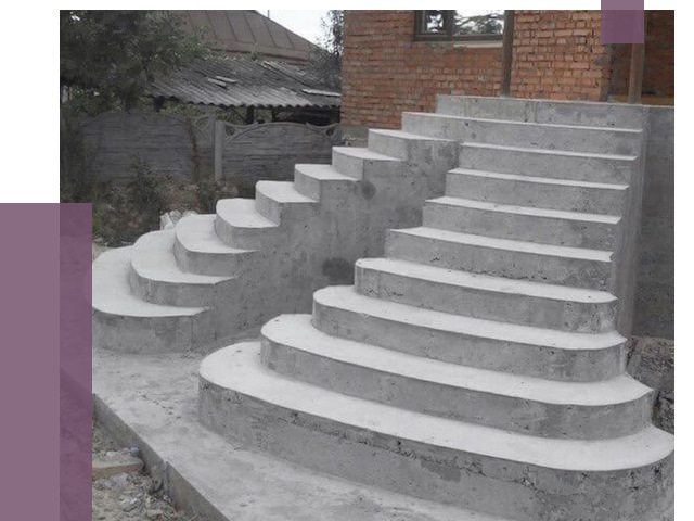 Монтаж бетонных лестниц в Кимрах от 4384 руб. 