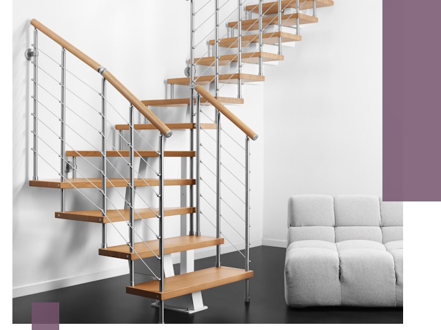 Модульные лестницы под ключ в Кимрах — монтаж и изготовление