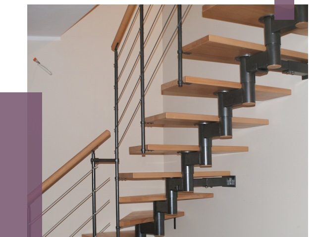 Изготовление модульных лестниц в Кимрах от 11744 руб. 