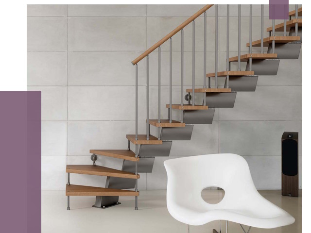 Монтаж модульных лестниц в Кимрах от 6472 руб. 