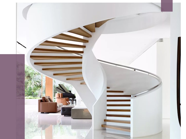 Винтовые лестницы в Кимрах под ключ от 49585 руб. | ПРОЛЁТ-Кмы