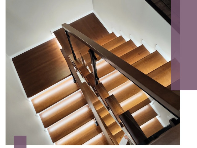 Изготовление П-образных лестниц под ключ в Кимрах