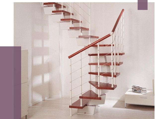 Изготовление лестниц на больцах в Кимрах от 9917 руб. | ПРОЛЁТ-Кмы