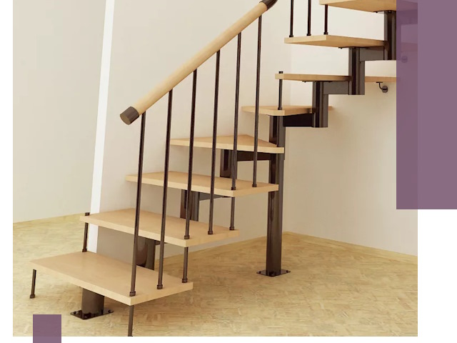 Монтаж лестниц на больцах в Кимрах — быстро и надежно