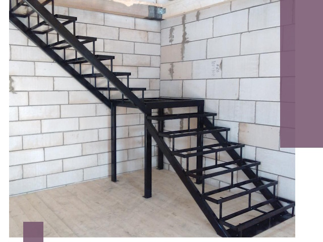 Лестницы на металлокаркасе под ключ в Кимрах — изготовление и монтаж