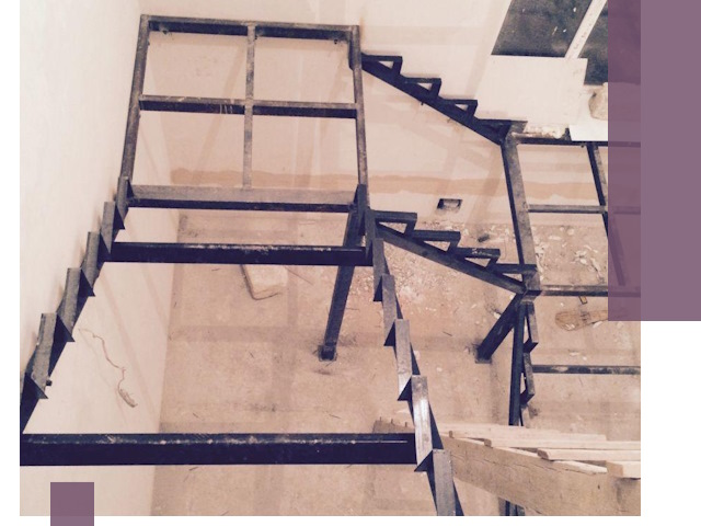 Монтаж лестниц на металлокаркасе в Кимрах быстро и качественно