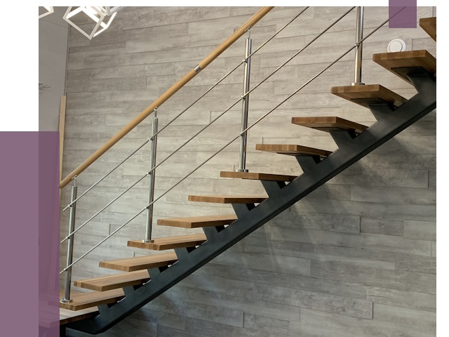 Изготовление лестниц на монокосоуре в Кимрах от 77771 руб. 