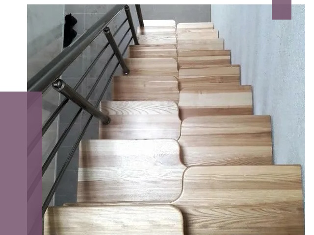 Лестницы гусиный шаг в Кимрах от 13310 руб. под ключ | ПРОЛЁТ-Кмы