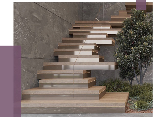 Современные лестницы в Кимрах от 14093 руб. | ПРОЛЁТ-Кмы