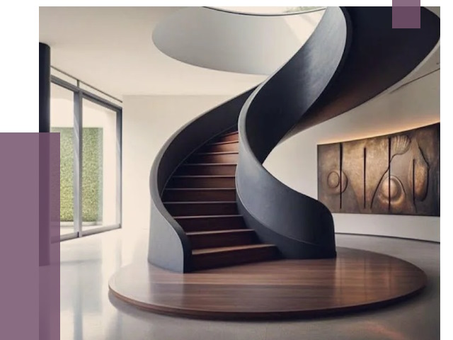 Элитные лестницы под заказ в Кимрах от 193122 руб. — ПРОЛЁТ-Кмы