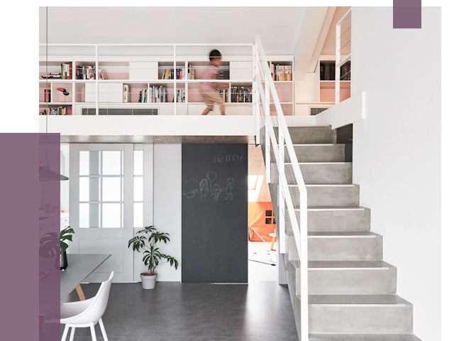 Лестницы для двухуровневой квартиры в Кимрах от 180073 руб. | ПРОЛЁТ-Кмы