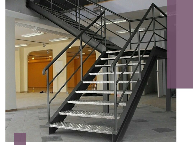 Лестницы для офиса в Кимрах: изготовление, монтаж, демонтаж