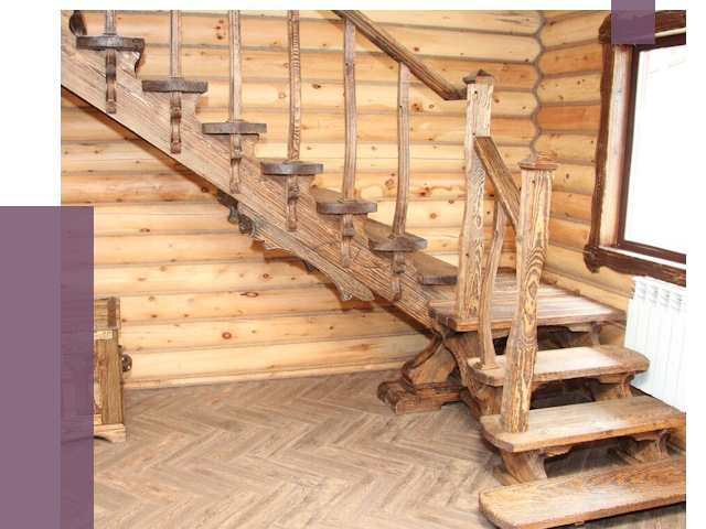 Лестницы в баню в Кимрах от 19521 руб. — изготовление | ПРОЛЁТ-Кмы