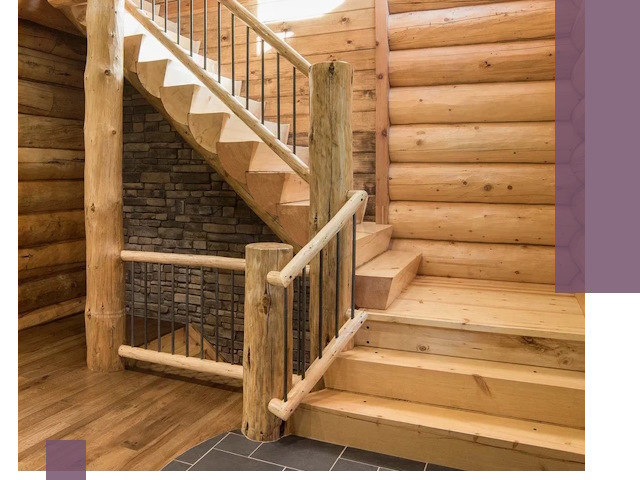 Лестницы в баню под заказ и профессиональный монтаж в Кимрах