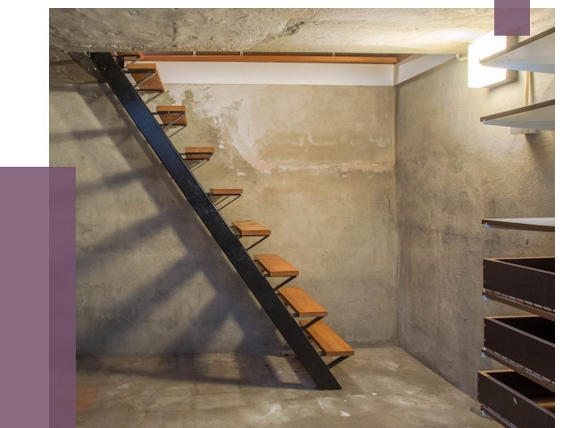 Лестницы в подвал в Кимрах от 13414 руб. — монтаж | ПРОЛЁТ-Кмы