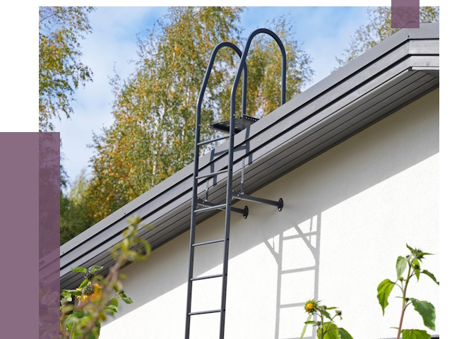 Лестницы на крышу в Кимрах от 19521 руб. — монтаж и монтаж ПРОЛЁТ-Кмы