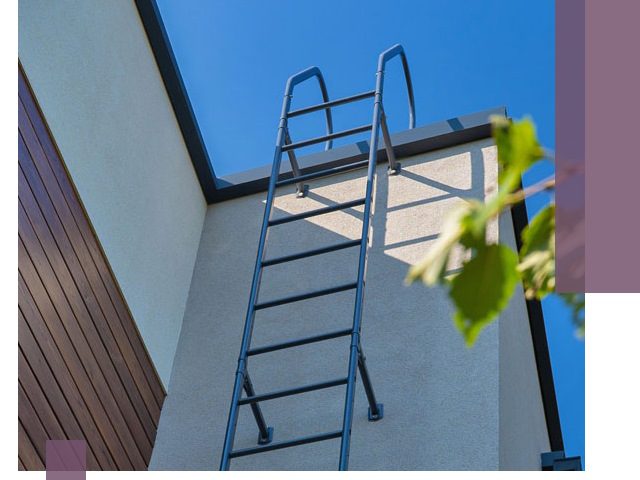 Лестницы на крышу в Кимрах — изготовление, монтаж, демонтаж