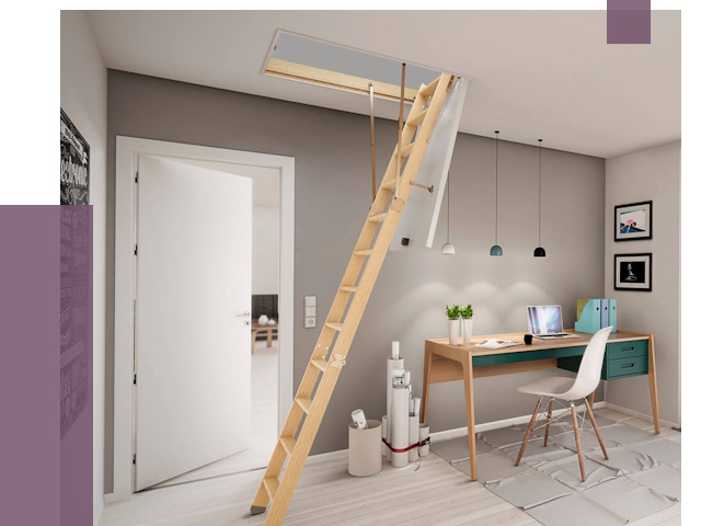 Чердачные лестницы в Кимрах — от 14876 руб. | ПРОЛЁТ-Кмы