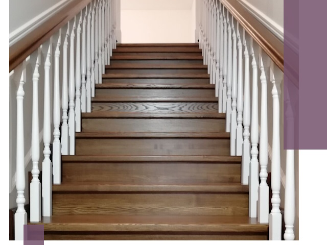 Лестницы из ясеня на заказ в Кимрах — изготовление и монтаж