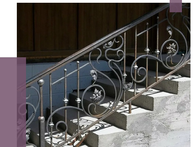 Кованые перила в Кимрах от 8873 руб. под ключ — качество от ПРОЛЁТ-Кмы