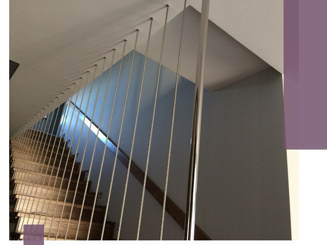 Тросовые перила под ключ в Кимрах — производство и монтаж