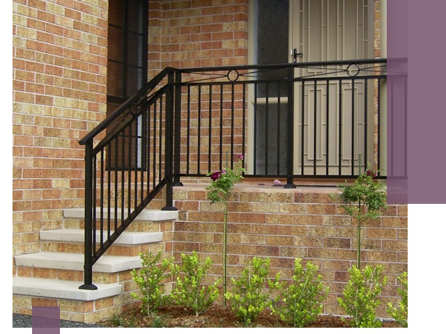 Уличные перила из металла под ключ в Кимрах
