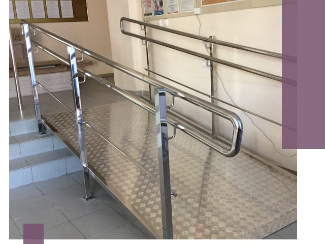 Перила для инвалидов в Кимрах — надежные поручни и ограждения