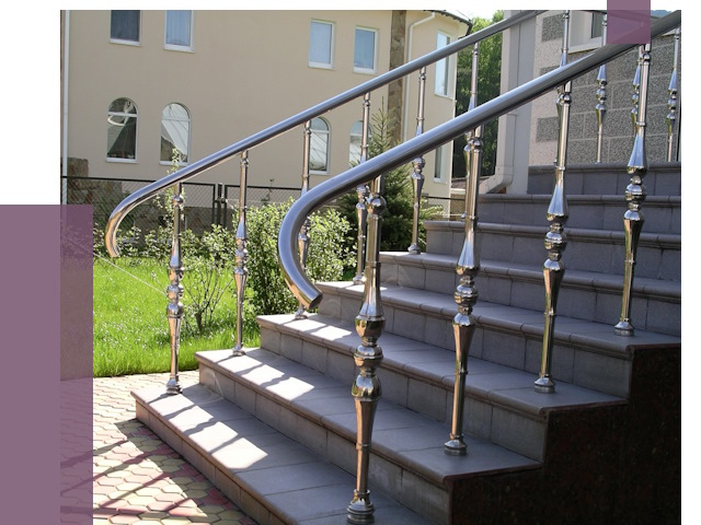 Перила для крыльца в Кимрах от 10961 руб. — монтаж ПРОЛЁТ-Кмы