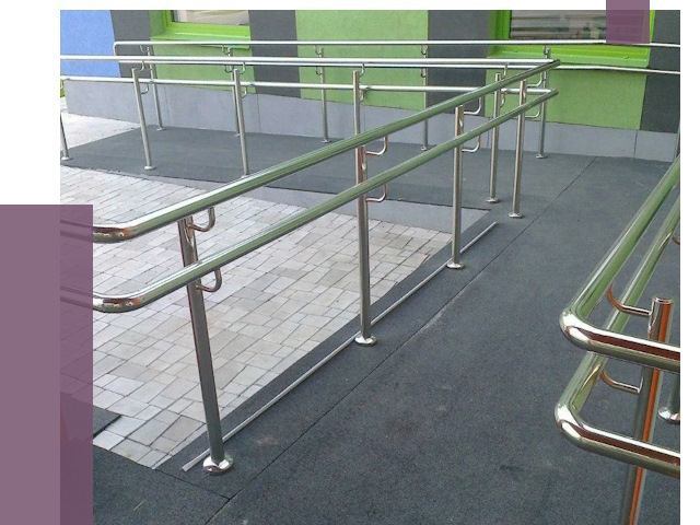 Ограждения пандусов в Кимрах от 4437 руб. монтаж | ПРОЛЁТ-Кмы