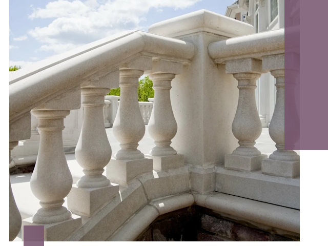 Балюстрады из металла и камня под ключ в Кимрах