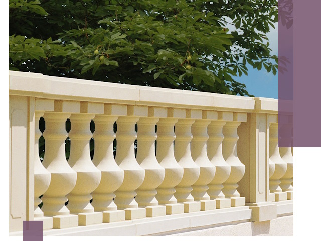 Установка балюстрады в Кимрах: изготовление и монтаж под ключ