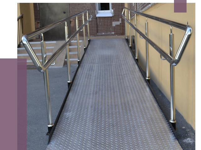 Пандусы в Кимрах от 12527 руб. — установка для инвалидов | ПРОЛЁТ-Кмы