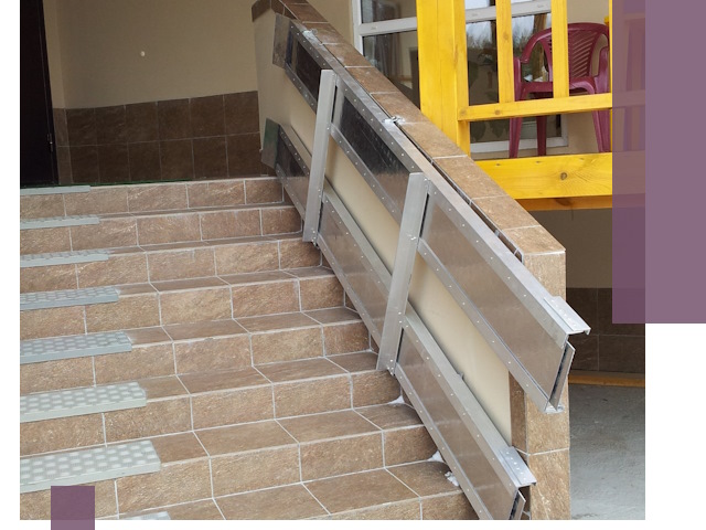 Откидные пандусы под ключ в Кимрах — монтаж и демонтаж