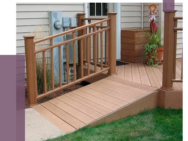 Пандус на крыльцо в Кимрах под ключ от 7934 руб.