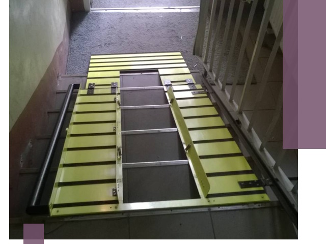 Профессиональный монтаж пандуса в подъезд в Кимрах