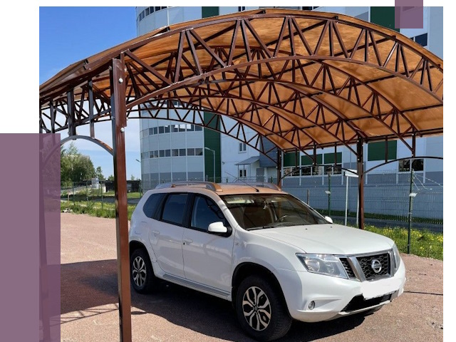 Недорогие навесы в Кимрах от 43844 руб. | ПРОЛЁТ-Кмы