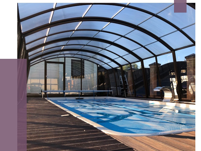 Навесы для бассейна в Кимрах от 17120 руб. под ключ | ПРОЛЁТ-Кмы