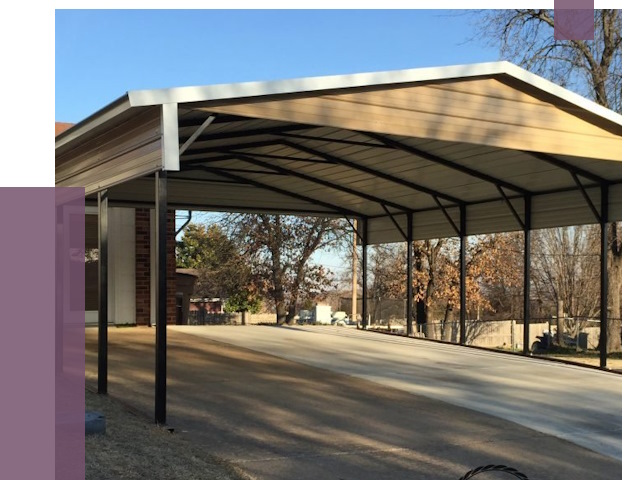 Двускатные навесы в Кимрах от 8195 руб. | ПРОЛЁТ-Кмы