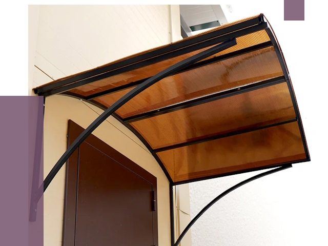 Недорогие козырьки в Кимрах от 7746 руб.  | ПРОЛЁТ-Кмы