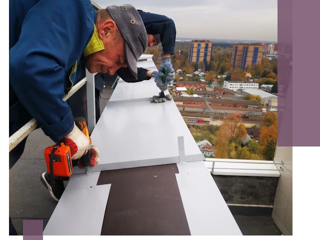 Монтаж парапетов в Кимрах — установка прочных металлических ограждений