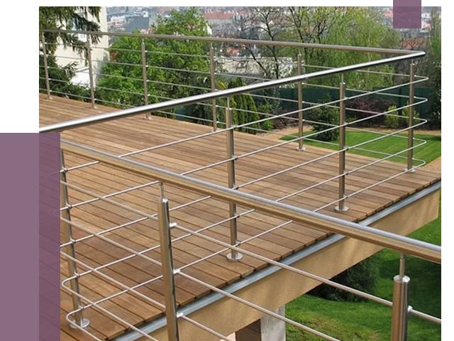 Алюминиевые парапеты в Кимрах под ключ от 7934 руб. 