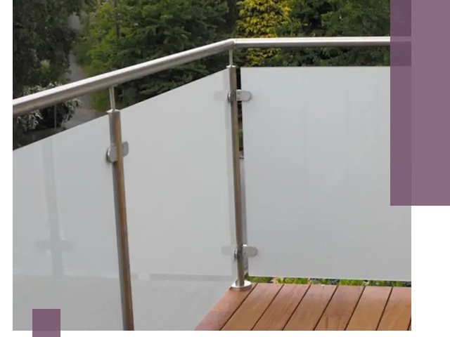 Алюминиевые парапеты для балконов и террас в Кимрах