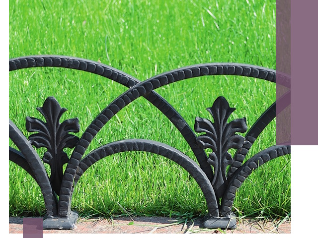 Декоративные металлические бордюры под ключ в Кимрах