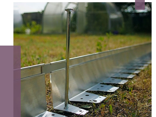 Металлические бордюры для газона в Кимрах от 4384 руб. | ПРОЛЁТ-Кмы