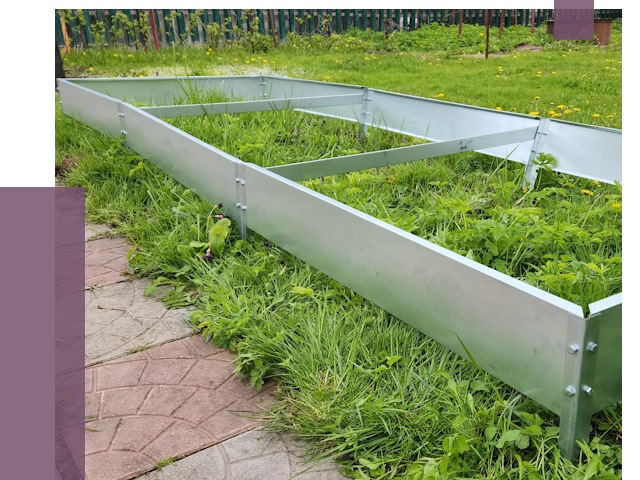 Металлические бордюры для грядок в Кимрах от 1827 руб. 