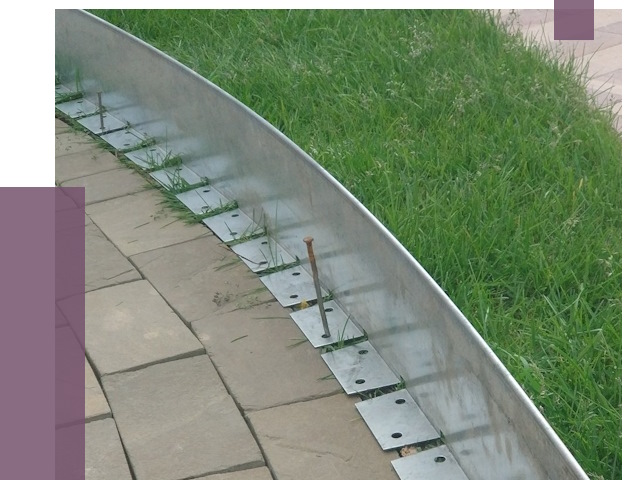 Металлические бордюры для тротуаров в Кимрах от 8873 руб.