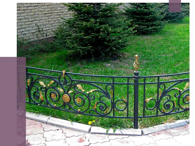 Кованые газонные ограждения в Кимрах от 7777 руб. — ПРОЛЁТ-Кмы