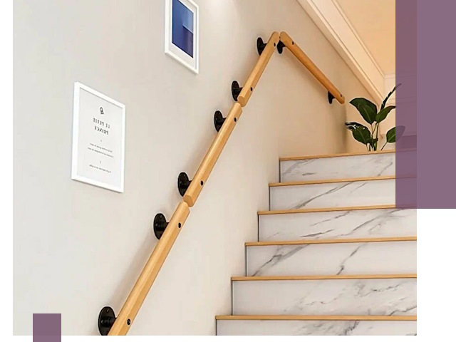 Поручни металлические и деревянные под ключ в Кимрах